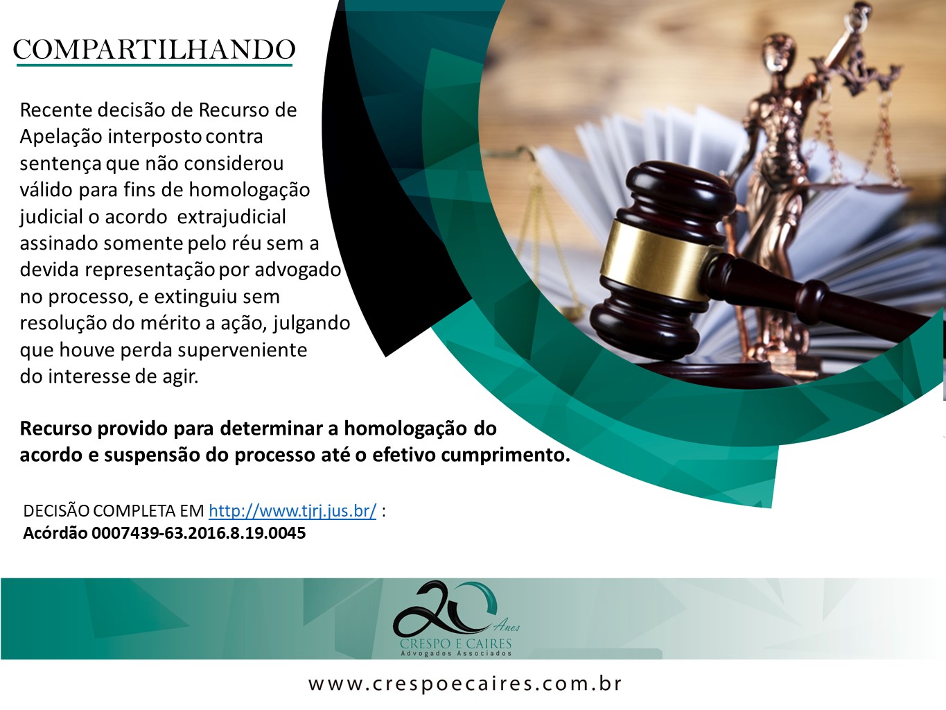 HOMOLOGAÇÃO DE ACORDO EXTRAJUDICIAL SEM REPRESENTAÇÃO PROCESSUAL DO RÉU 